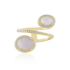 Australian Opal Silver Ring