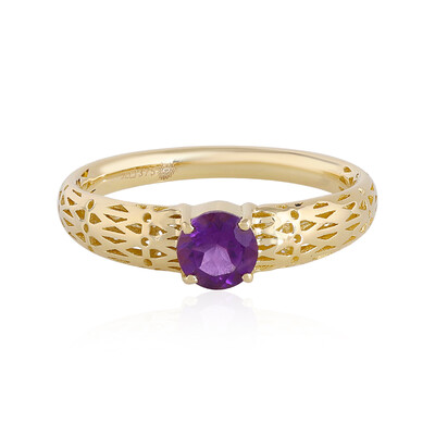 9K Amethyst Gold Ring (Ornaments by de Melo)