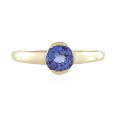 9K AAA Tanzanite Gold Ring