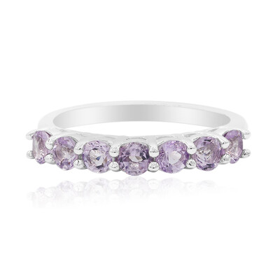 Amethyst Silver Ring