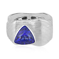 18K AAA Tanzanite Gold Ring (de Melo)