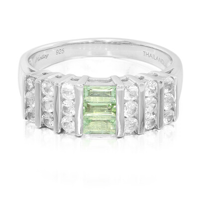 Paraiba Tourmaline Silver Ring