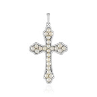 White Freshwater Pearl Silver Pendant