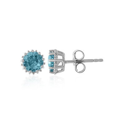 Ratanakiri Zircon Silver Earrings