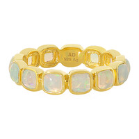 Welo Opal Silver Ring