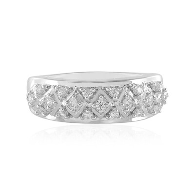 Zircon Silver Ring