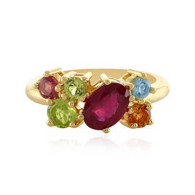 Madagascar Ruby Silver Ring