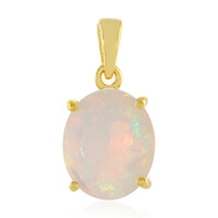 Welo Opal Silver Pendant