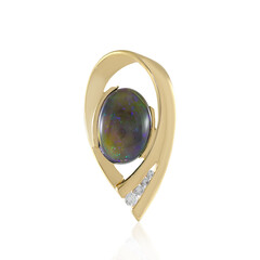 Mezezo Opal Silver Pendant (Adela Silber)