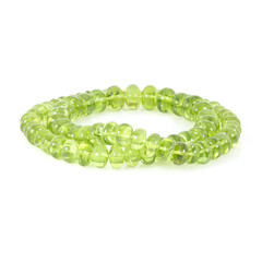 18K Kashmir Peridot Gold Necklace
