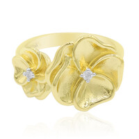 I1 (G) Diamond Silver Ring