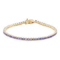 9K Tanzanite Gold Bracelet (La Revelle)