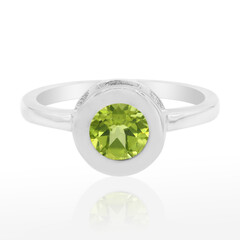 Peridot Silver Ring