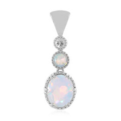 Welo Opal Silver Pendant