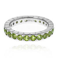 Peridot Silver Ring