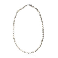 Freshwater pearl Silver Necklace (TPC)