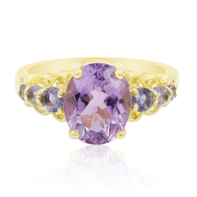 Amethyst Silver Ring
