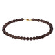 Smoky Quartz Silver Necklace