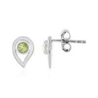 Peridot Silver Earrings