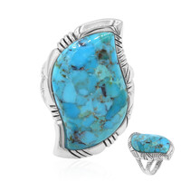 Kingman Blue Mojave Turquoise Silver Ring (Art of Nature)