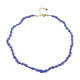 Tanzanite Silver Necklace (Adela Silber)
