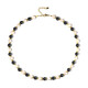 Black Hematite Silver Necklace