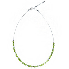 Peridot Silver Necklace