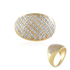 Zircon Silver Ring