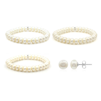 Freshwater pearl Silver Set (TPC)