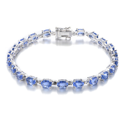 Colour Change Fluorite Silver Bracelet