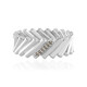 I3 Champagne Diamond Silver Ring (de Melo)