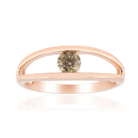 9K VS1 Argyle Rose De France Diamond Gold Ring