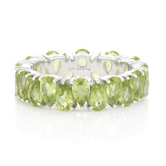 Peridot Silver Ring