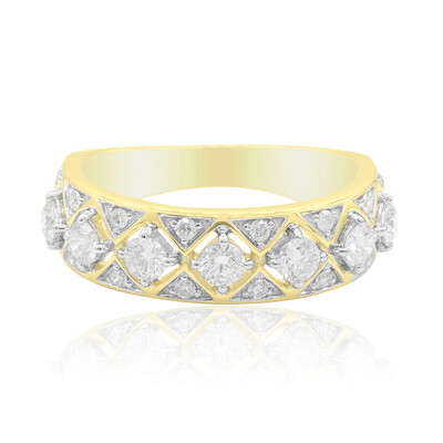 14K SI1 (G) Diamond Gold Ring (Annette)