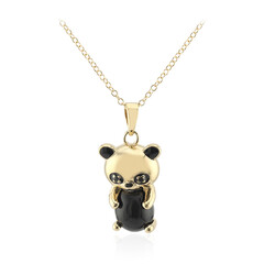 Black Onyx Silver Necklace