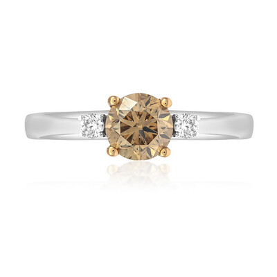 18K SI2 Brown Diamond Gold Ring (CIRARI)