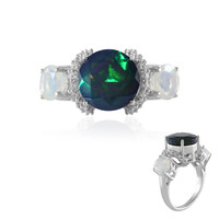 Mezezo Opal Silver Ring