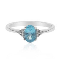 10K Blue Apatite Gold Ring