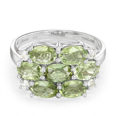 Paraiba Tourmaline Silver Ring