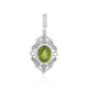 Peridot Silver Pendant