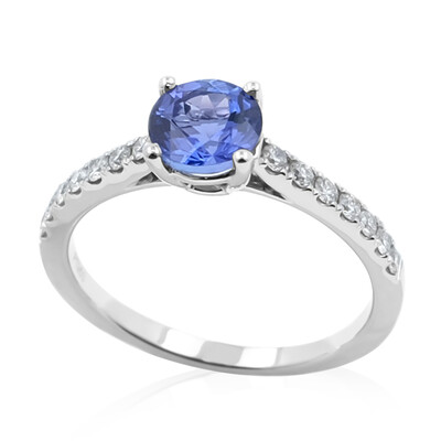 AAA Tanzanite Platinium Ring