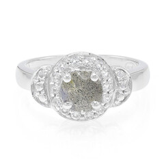 Romanian Spectrolite Silver Ring