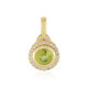 Sphene Silver Pendant