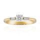 14K IF (D) Diamond Gold Ring (Annette)
