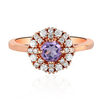 Bolivian Amethyst Silver Ring