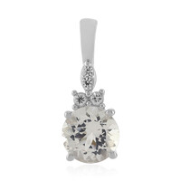 Danburite Silver Pendant