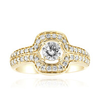 9K SI1 (G) Diamond Gold Ring
