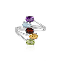Zambian Amethyst Silver Ring