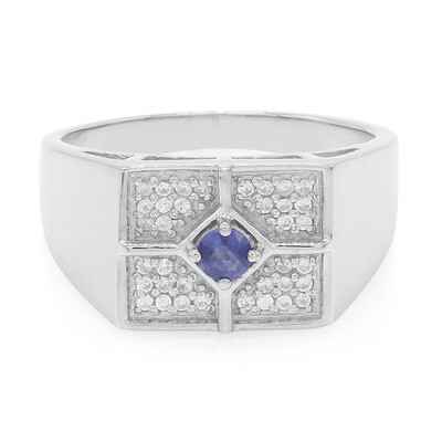 Kanchanaburi Sapphire Silver Ring