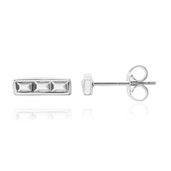Zircon Silver Earrings